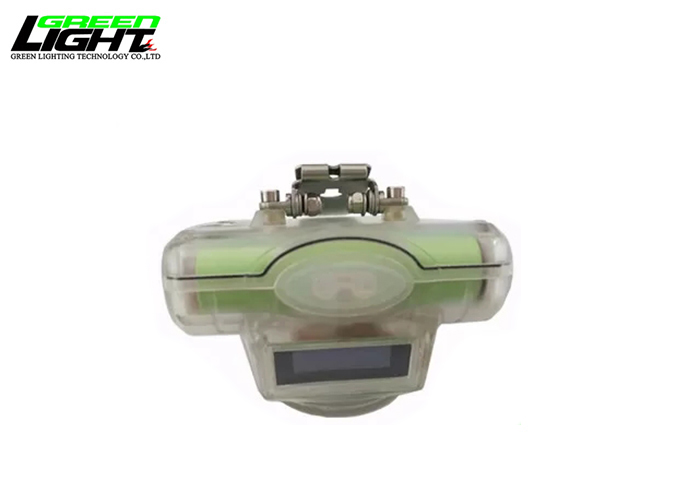 Durable mining safety cap lamp 15000 lux OLED coal mine headlamp 6.8Ah IP68 waterproof miners light