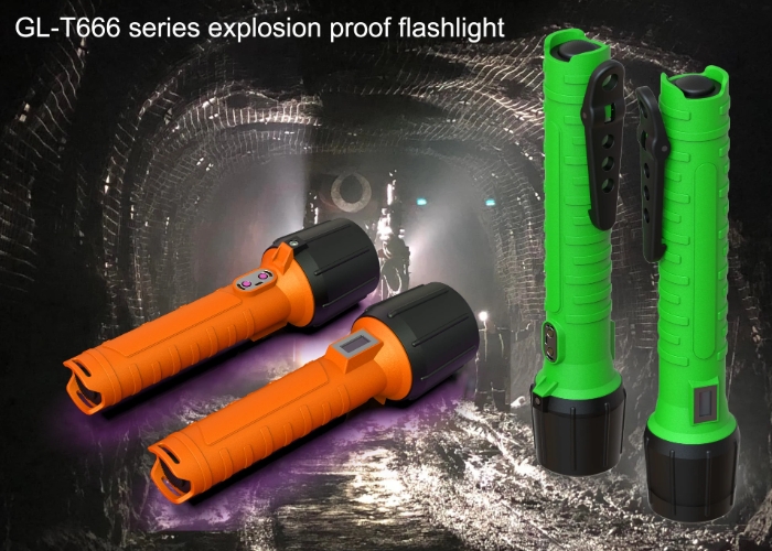 good quality Nylon anti-explosive led torch 10000lux flame resistant torch light rechargeable LED flashlight wholesale