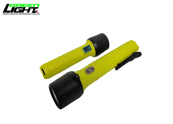 good quality Industrial Led Torch Light Waterproof Brightest Rechargeable Explosion-proof Flashlights 6.4Ah wholesale
