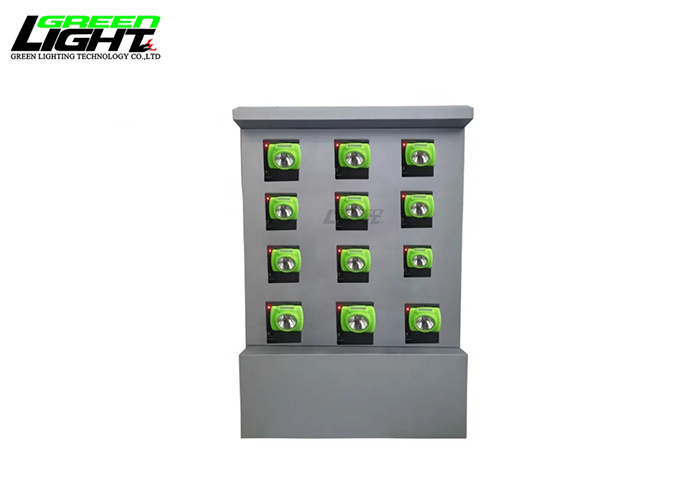 buy Double sided charger rack For mining helmet lamp Charging station for charging 24units miner lamp on sales