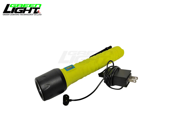 buy Anti-explosive rescue led torch 10000lux 6.4Ah flame resistant LED flashlight waterproof torch light on sales